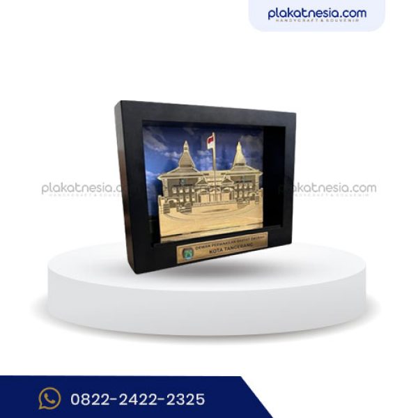 Plakat Kayu DPRD Kota Tangerang (PC-27)